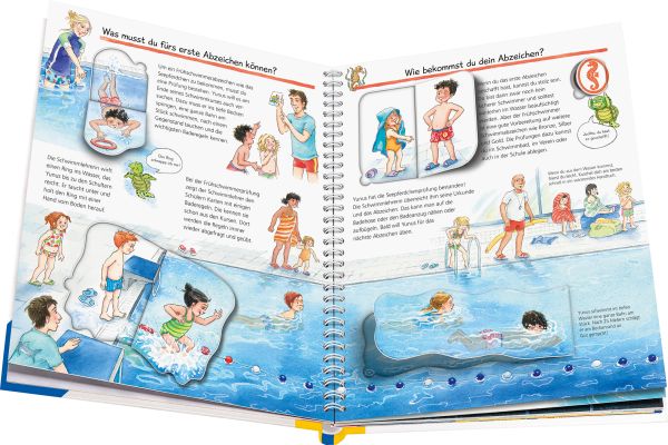 Kindersachbuch: Sicher Schwimmen lernen mit Seepferdchen & Co